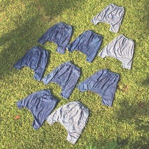 Love Garcon Style DenimTrousers? Handmade in India. One of a kind.